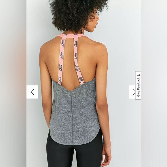 Nike Dri-Fit Racer Back Running Tank Top - Picture 4 of 8